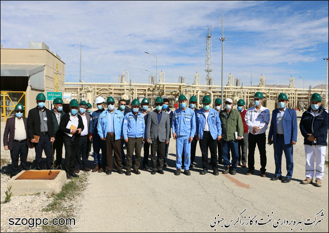 بازدید مدیرعامل زاگرس جنوبی از منطقه عملیاتی آغار و دالان