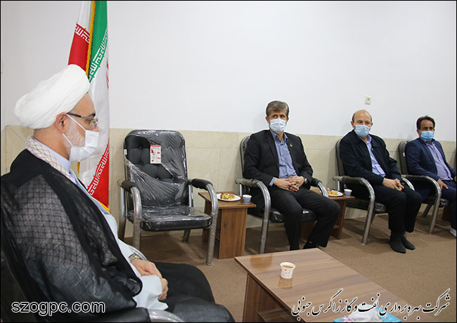 دیدار مدیرعامل نفت و گاز زاگرس جنوبی با مسئولان شهرستان‌های لامرد و مهر
