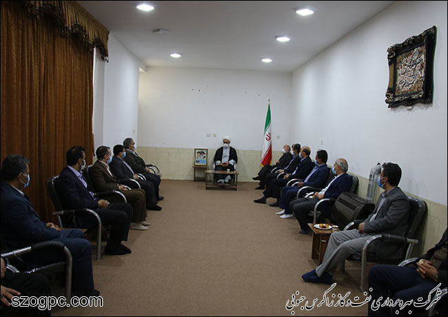 دیدار مدیرعامل نفت و گاز زاگرس جنوبی با مسئولان شهرستان‌های لامرد و مهر 7