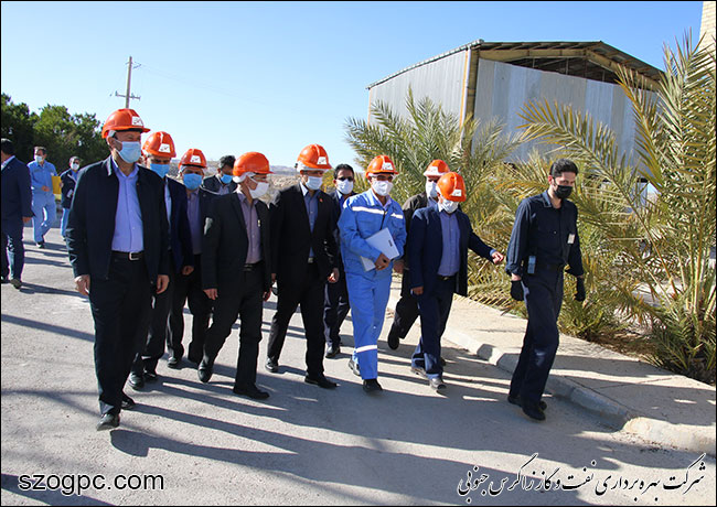 دیدار مدیرعامل نفت و گاز زاگرس جنوبی با مسئولان شهرستان‌های لامرد و مهر 8