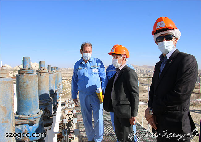 دیدار مدیرعامل نفت و گاز زاگرس جنوبی با مسئولان شهرستان‌های لامرد و مهر 12