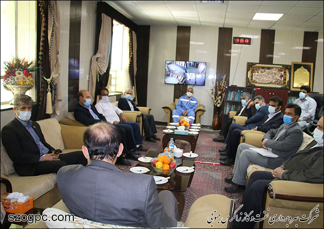 بازدید مدیرعامل زاگرس جنوبی از منطقه عملیاتی پارسیان 9