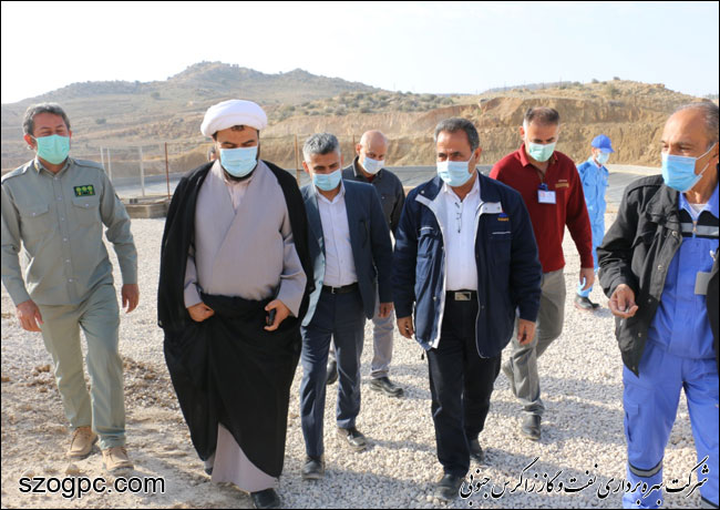 بازدید دادستان دادسرای عمومی و انقلاب و رئیس اداره حفاظت محیط زیست شهرستان جم از منطقه عملیاتی نار و کنگان 8
