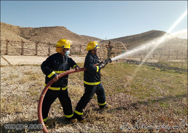 برگزاری مانور آمادگی  در شرایط اضطراری و زلزله در مناطق عملیاتی زاگرس جنوبی 4