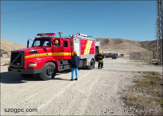 برگزاری مانور آمادگی  در شرایط اضطراری و زلزله در مناطق عملیاتی زاگرس جنوبی 6