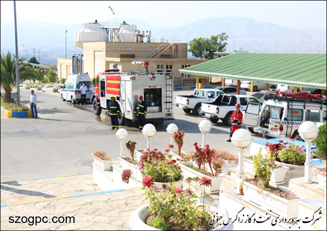 برگزاری مانور آمادگی  در شرایط اضطراری و زلزله در مناطق عملیاتی زاگرس جنوبی