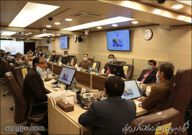 در نشستی هم اندیشی اداره مهندسی و ساختمان شرکت بهره‌برداری نفت و گاز زاگرس جنوبی 1