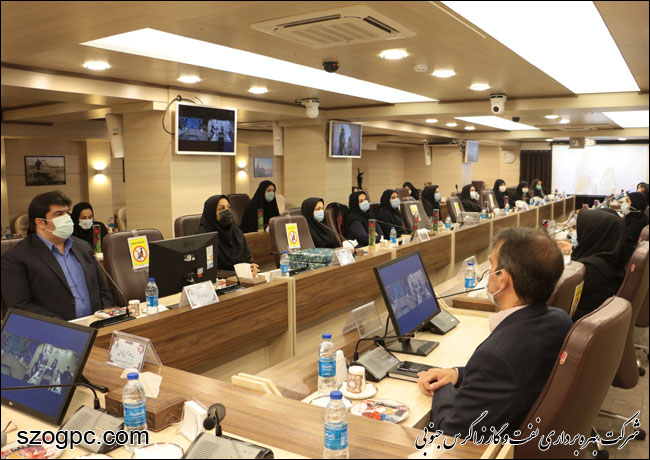 تجلیل از بانوان شاغل در نفت و گاز زاگرس جنوبی به مناسبت روز زن 2