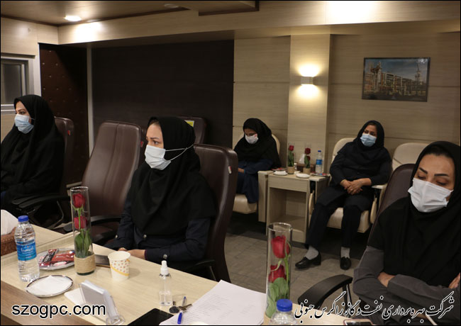 تجلیل از بانوان شاغل در نفت و گاز زاگرس جنوبی به مناسبت روز زن 13