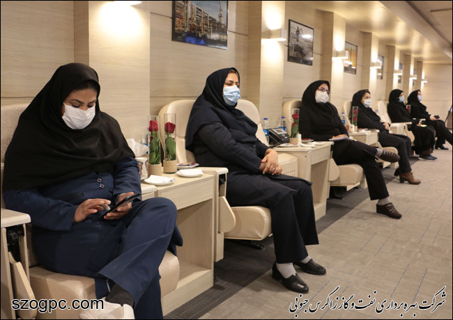 تجلیل از بانوان شاغل در نفت و گاز زاگرس جنوبی به مناسبت روز زن 14