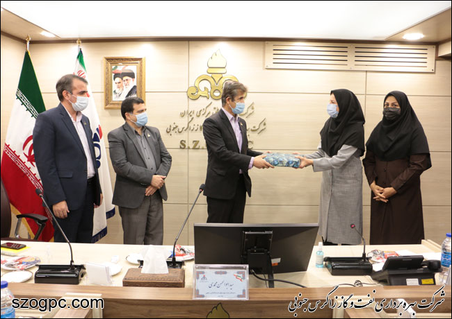 تجلیل از بانوان شاغل در نفت و گاز زاگرس جنوبی به مناسبت روز زن 16