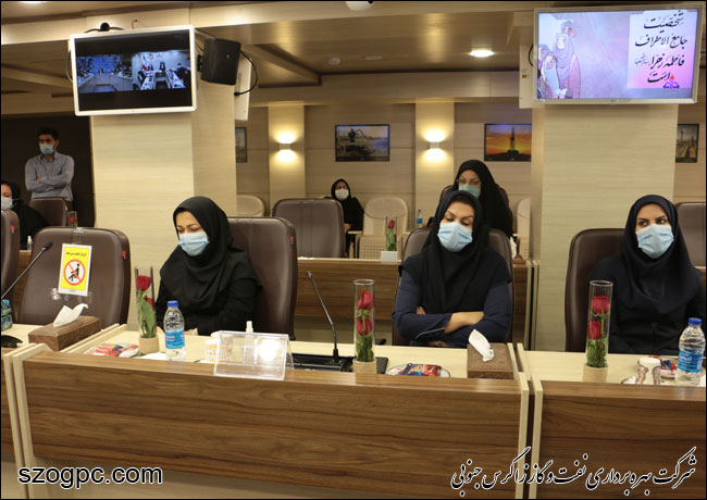 تجلیل از بانوان شاغل در نفت و گاز زاگرس جنوبی به مناسبت روز زن 22