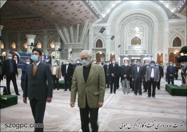 تجدید میثاق کارکنان صنعت نفت با آرمانهای امام راحل (ره) در آستانه چهل و دومین سالگرد پیروزی انقلاب اسلامی 5