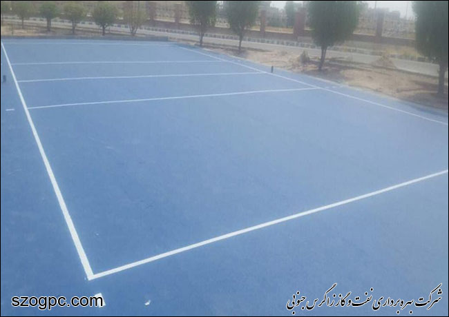 بهسازی زمین های والیبال مناطق عملیاتی زاگرس جنوبی 5