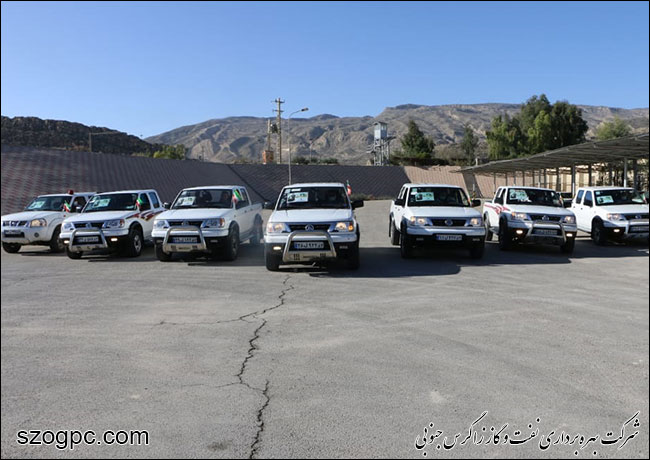 حضور ناوگان خودرویی نفت و گاز زاگرس جنوبی در رژه موتوری یوم الله ۲۲ بهمن ماه 12