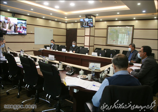 جلسه پیش بینی بهره دهی چاههای شرکت نفت مناطق مرکزی ایران / غرب 5