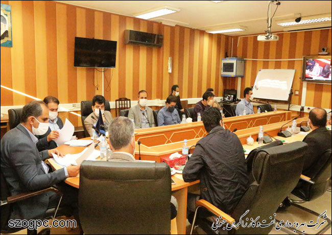 جلسه پیش بینی بهره دهی چاههای شرکت نفت مناطق مرکزی ایران / غرب 6