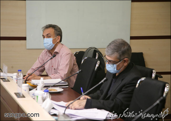 جلسه پیش بینی بهره دهی چاههای شرکت نفت مناطق مرکزی ایران / شرق و سراجه قم 2