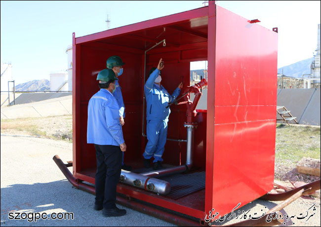 ساخت و راه اندازی دو اتاقک آتش در منطقه عملیاتی آغار و دالان 1
