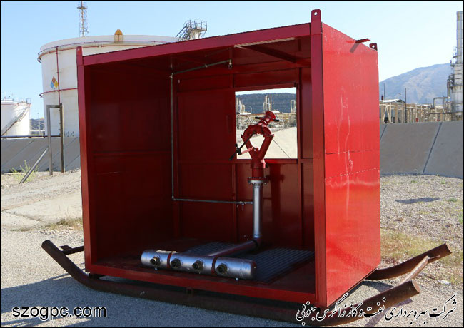 ساخت و راه اندازی دو اتاقک آتش در منطقه عملیاتی آغار و دالان 7