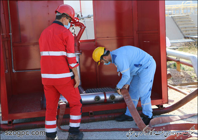 ساخت و راه اندازی دو اتاقک آتش در منطقه عملیاتی آغار و دالان 10