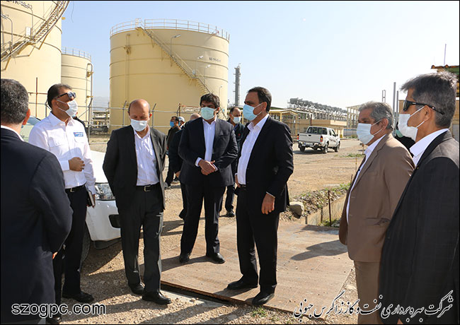 بازدید رئیس کمسیون انرژی مجلس شورای اسلامی از پروژه طرح توسعه میدان نفتی خشت 1