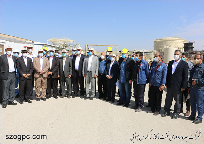 بازدید رئیس کمسیون انرژی مجلس شورای اسلامی از پروژه طرح توسعه میدان نفتی خشت 5