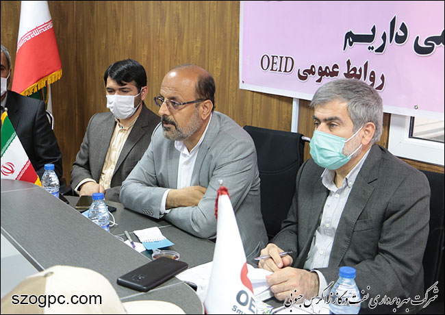 بازدید رئیس کمسیون انرژی مجلس شورای اسلامی از پروژه طرح توسعه میدان نفتی خشت 10