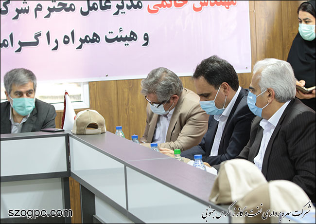 بازدید رئیس کمسیون انرژی مجلس شورای اسلامی از پروژه طرح توسعه میدان نفتی خشت 13