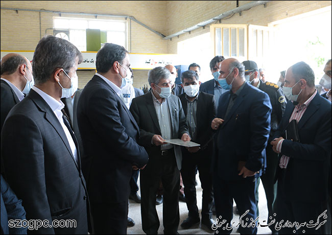 بازدید معاون مدیرعامل شرکت ملی نفت ایران در امور تولید از مرکز آموزش فنی و حرفه ای صنعت نفت کازرون 1