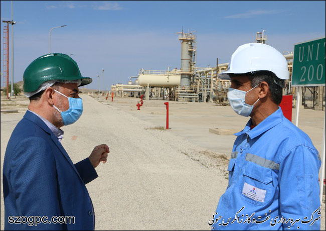 رئیس اچ‌اس‌یی شرکت نفت مناطق مرکزی ایران از مناطق عملیاتی زاگرس جنوبی بازدید کرد 4