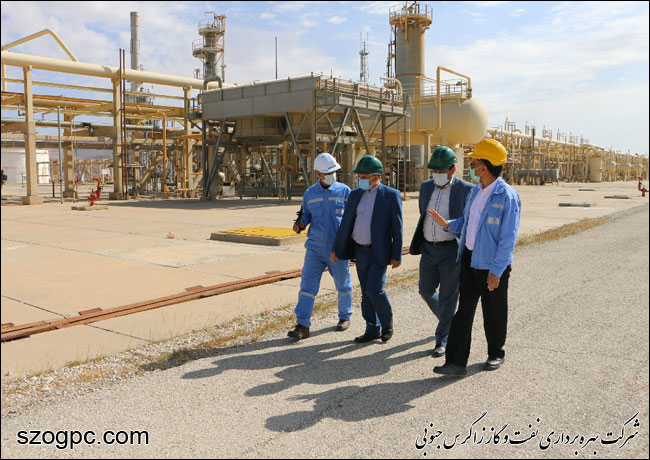 رئیس اچ‌اس‌یی شرکت نفت مناطق مرکزی ایران از مناطق عملیاتی زاگرس جنوبی بازدید کرد 6