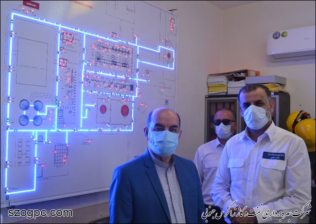 رئیس اچ‌اس‌یی شرکت نفت مناطق مرکزی ایران از مناطق عملیاتی زاگرس جنوبی بازدید کرد