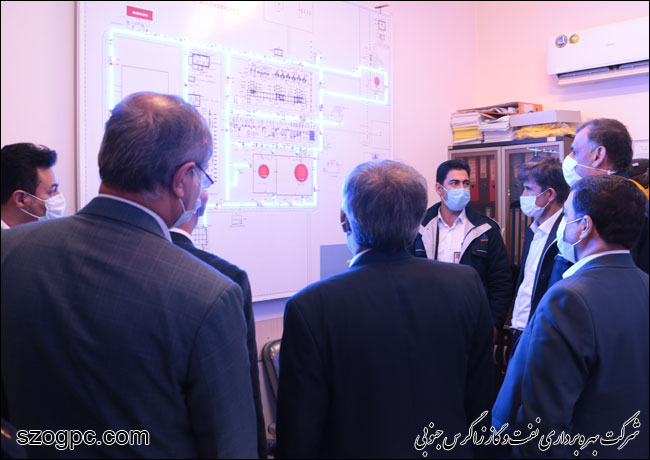 بازدید مدیرعامل زاگرس جنوبی از منطقه عملیاتی سروستان و سعادت آباد 4