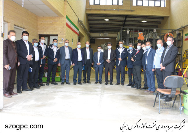 بازدید مدیرعامل زاگرس جنوبی از منطقه عملیاتی سروستان و سعادت آباد 5