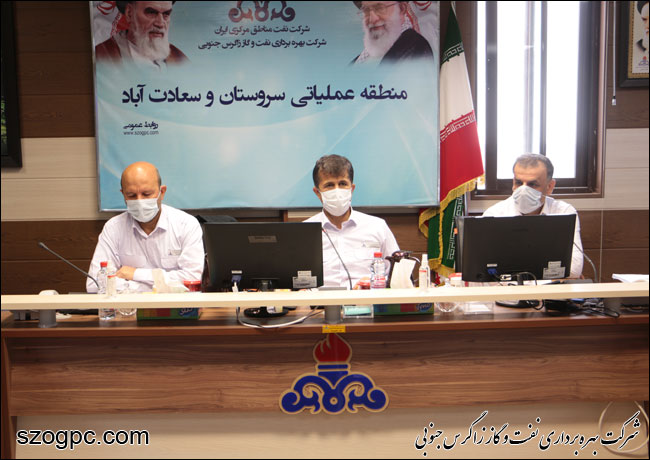 وضعیت تولید تنها منطقه عملیاتی نفتی فعال زاگرس جنوبی پایش شد