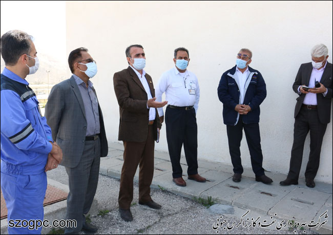 بازدید مدیر منابع انسانی زاگرس جنوبی از منطقه عملیاتی نار و کنگان 4