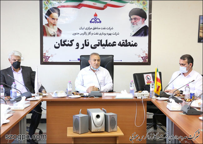 بازدید مدیر منابع انسانی زاگرس جنوبی از منطقه عملیاتی نار و کنگان 6