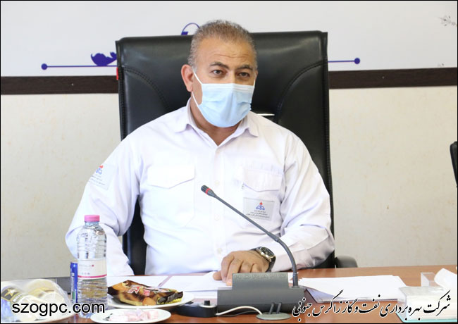 بازدید مدیر منابع انسانی زاگرس جنوبی از منطقه عملیاتی نار و کنگان 9