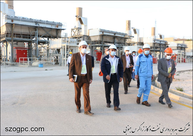 بازدید مدیر منابع انسانی زاگرس جنوبی از منطقه عملیاتی نار و کنگان 12