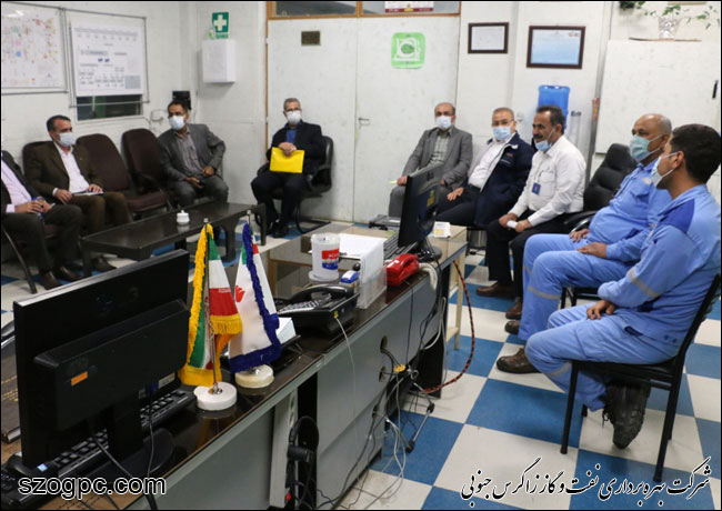 بازدید مدیر منابع انسانی زاگرس جنوبی از منطقه عملیاتی نار و کنگان 16