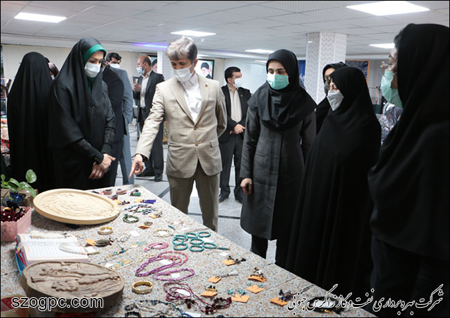 نمایشگاه عیدانه هنرهای دستی و توانمندی های بانوان و خانواده های زاگرس جنوبی 11