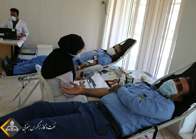 اهداء ۶۸ هزارسی سی خون به نیازمندان توسط کارکنان منطقه عملیاتی آغار و دالان 6