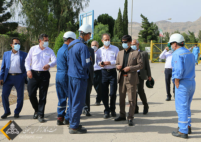 دیدار مدیرعامل زاگرس جنوبی با کارکنان ناحیه عملیاتی دالان 2