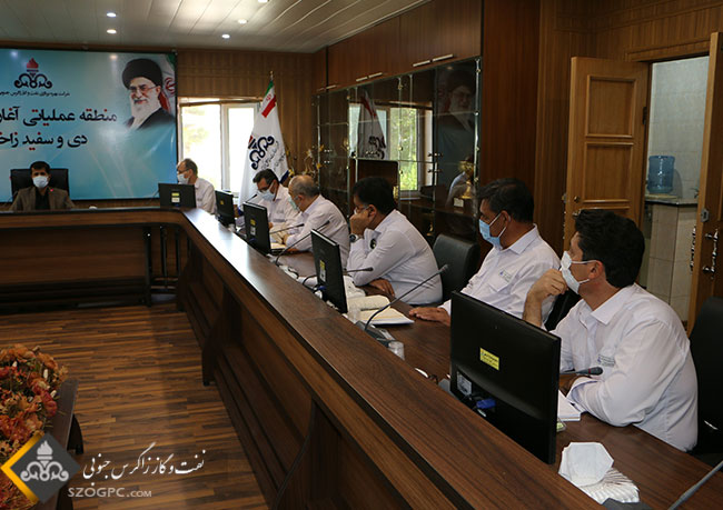 دیدار مدیرعامل زاگرس جنوبی با کارکنان ناحیه عملیاتی دالان 4