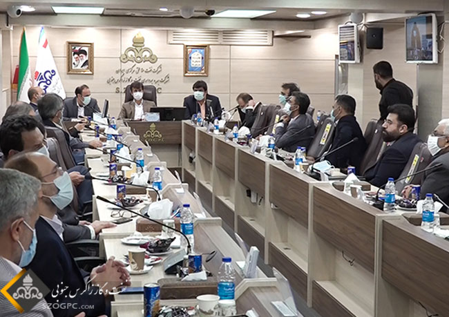 مراسم معارفه رئیس روابط عمومی شرکت بهره برداری نفت و گاز زاگرس جنوبی 5