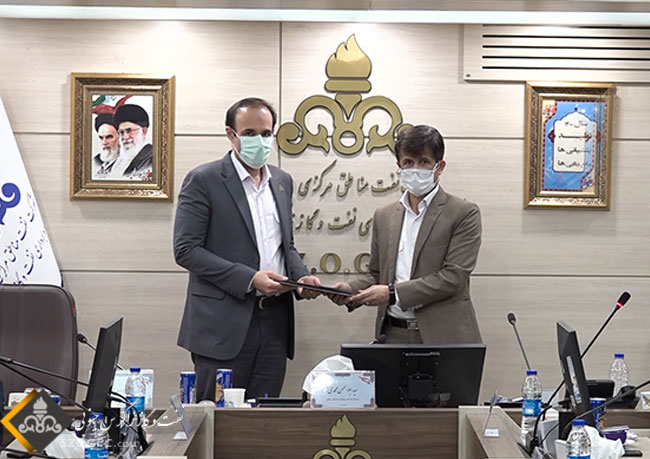 مراسم معارفه رئیس روابط عمومی شرکت بهره برداری نفت و گاز زاگرس جنوبی 7