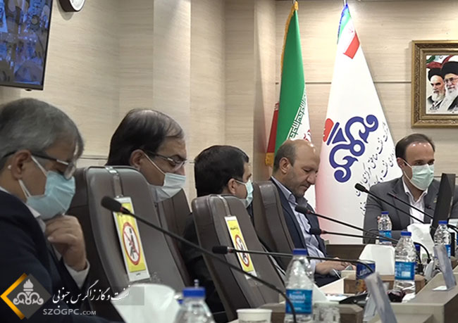 مراسم معارفه رئیس روابط عمومی شرکت بهره برداری نفت و گاز زاگرس جنوبی 9