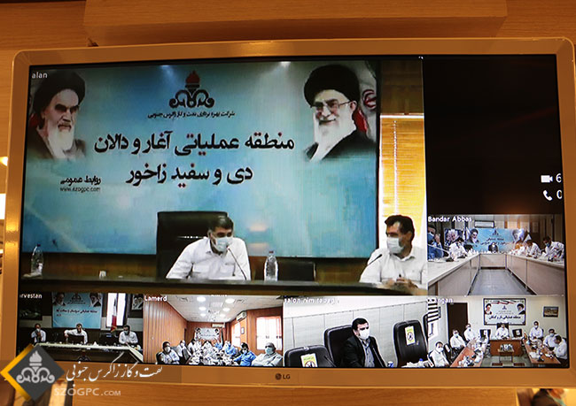 مراسم معارفه مدیر عملیات شرکت بهره برداری نفت و گاز زاگرس جنوبی 5