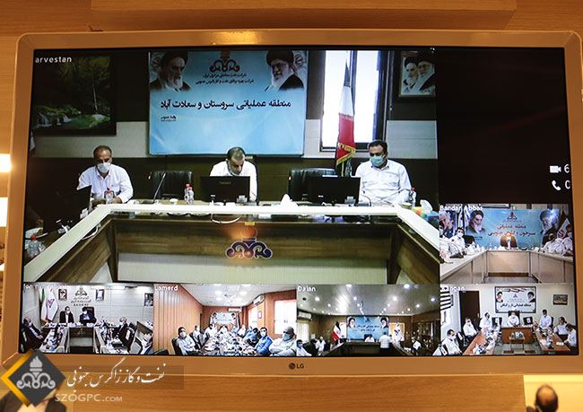 مراسم معارفه مدیر عملیات شرکت بهره برداری نفت و گاز زاگرس جنوبی 6